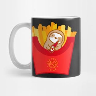 Cute Sloth Fries Mug